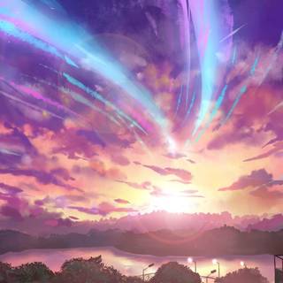 Your Name sky wallpaper