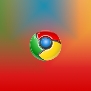Chrome logo wallpaper