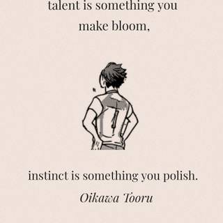 Haikyuu quotes wallpaper