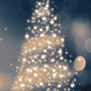 Christmas tree vertical wallpaper