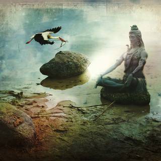 Lord Shiva art wallpaper