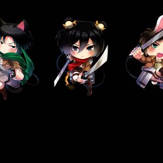 Levi Chibi wallpaper