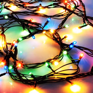 Holiday lights wallpaper