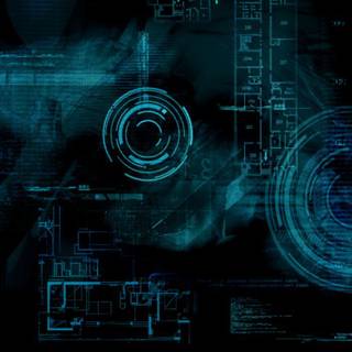 Digital technology wallpaper