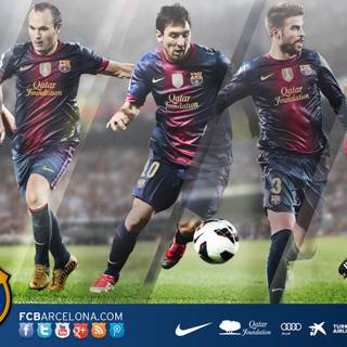 Barcelona Legends wallpaper