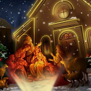 Banner Christmas wallpaper