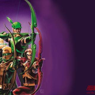 Green Arrow DC comics desktop wallpaper