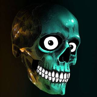 Ghost head wallpaper