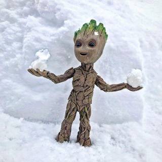 Winter Groot wallpaper