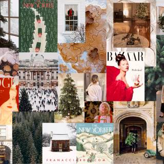 Desktop moodboard wallpaper