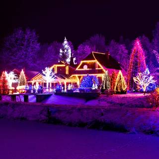 Winter lights 1920x1080 wallpaper