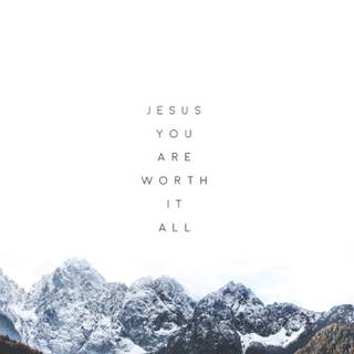 iPhone Bible verse winter wallpaper