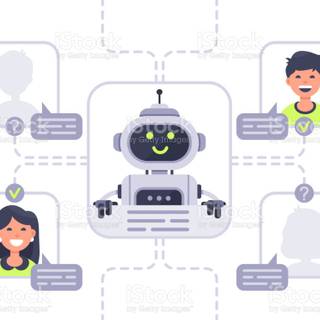 Chatbot wallpaper