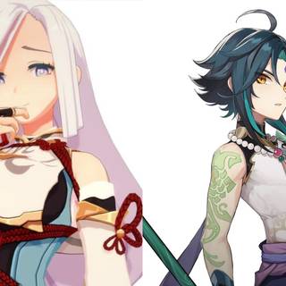Shenhe wallpaper
