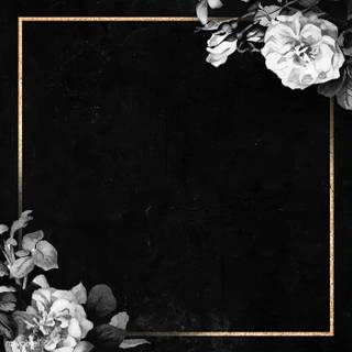 Black frame wallpaper