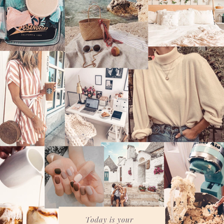 Spring collage iPad Pro wallpaper