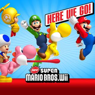 New Super Mario Bros. Wii wallpaper