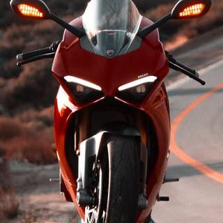 Ducati Panigale V2 iPhone wallpaper