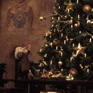 Hogwarts Christmas wallpaper