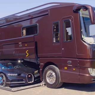 Luxury RV vehicle wallpaper