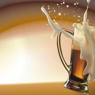 Beer glass wallpaper