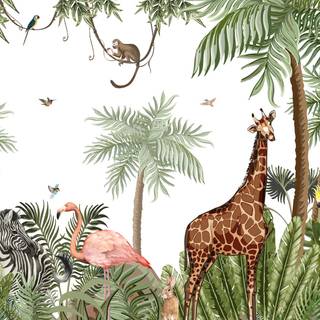 Jungle theme wallpaper