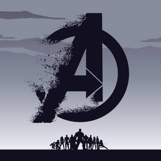 Marvel symbol wallpaper