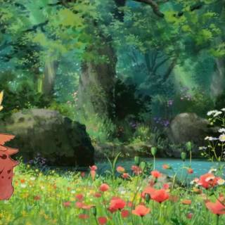 Pokémon landscape wallpaper