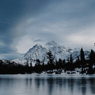 iPhone X winter 4k wallpaper