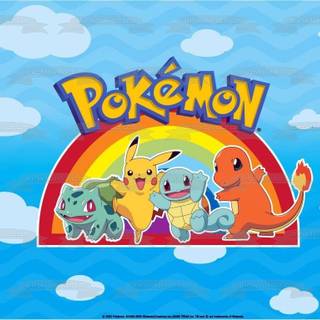 Rainbow Pokémon wallpaper