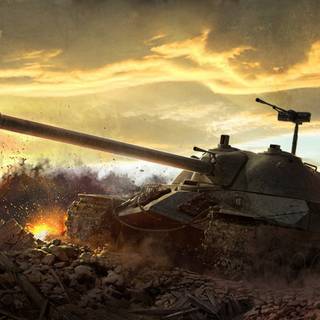 Russian tank wallpaper