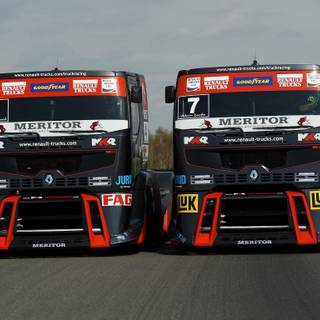 Race truck wallpaper