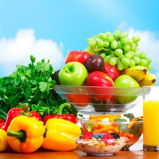 Fresh fruits wallpaper