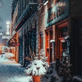 Winter phone 4k wallpaper