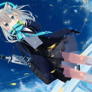 Sunaookami Shiroko wallpaper