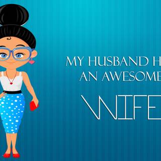 Wife and husband wallpaper