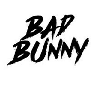 Bad Bunny logo wallpaper