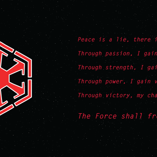 Sith Code wallpaper