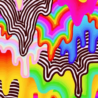 Collage art wallpaper