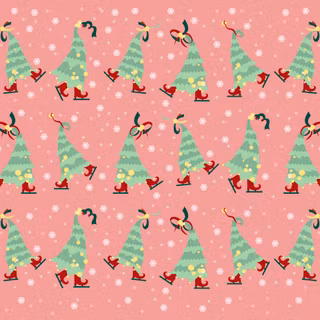 Kawaii desktop Christmas wallpaper