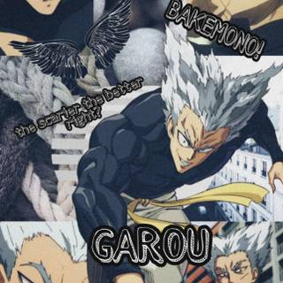 Garou aesthetic One Punch Man wallpaper