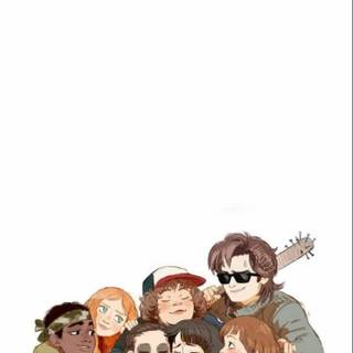 Stranger Things anime wallpaper