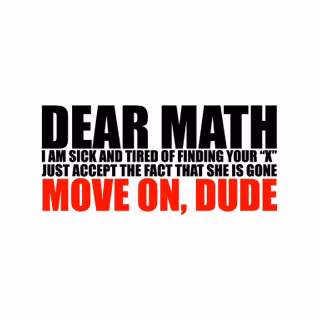 I Hate Math wallpaper