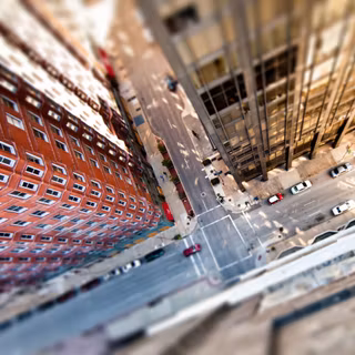 Tilt–shift photography wallpaper