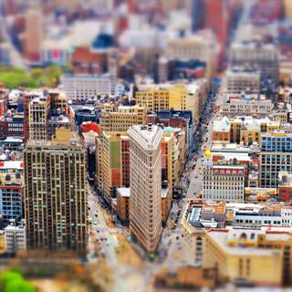 Tilt–shift photography wallpaper