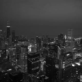 Black building wallpaper