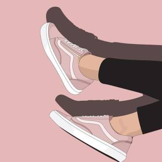 Cute shoes wallpaper