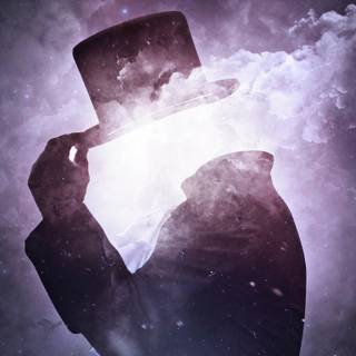 Man in space wallpaper