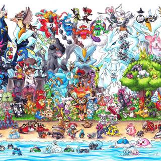 Pokémon Unova wallpaper
