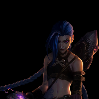 Arcane Jinx iPhone wallpaper